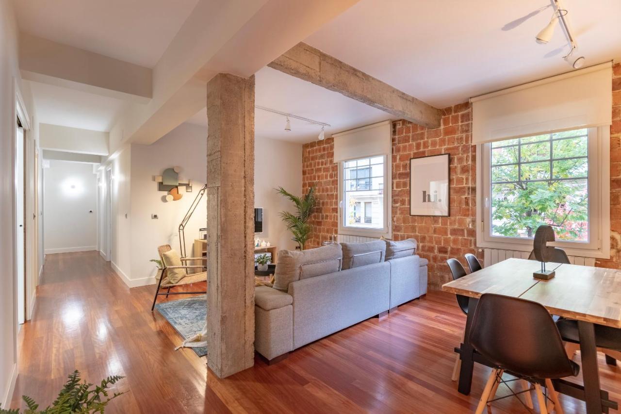 Gran Apartamento Con Estilo En El Centro De Bilbao Kültér fotó