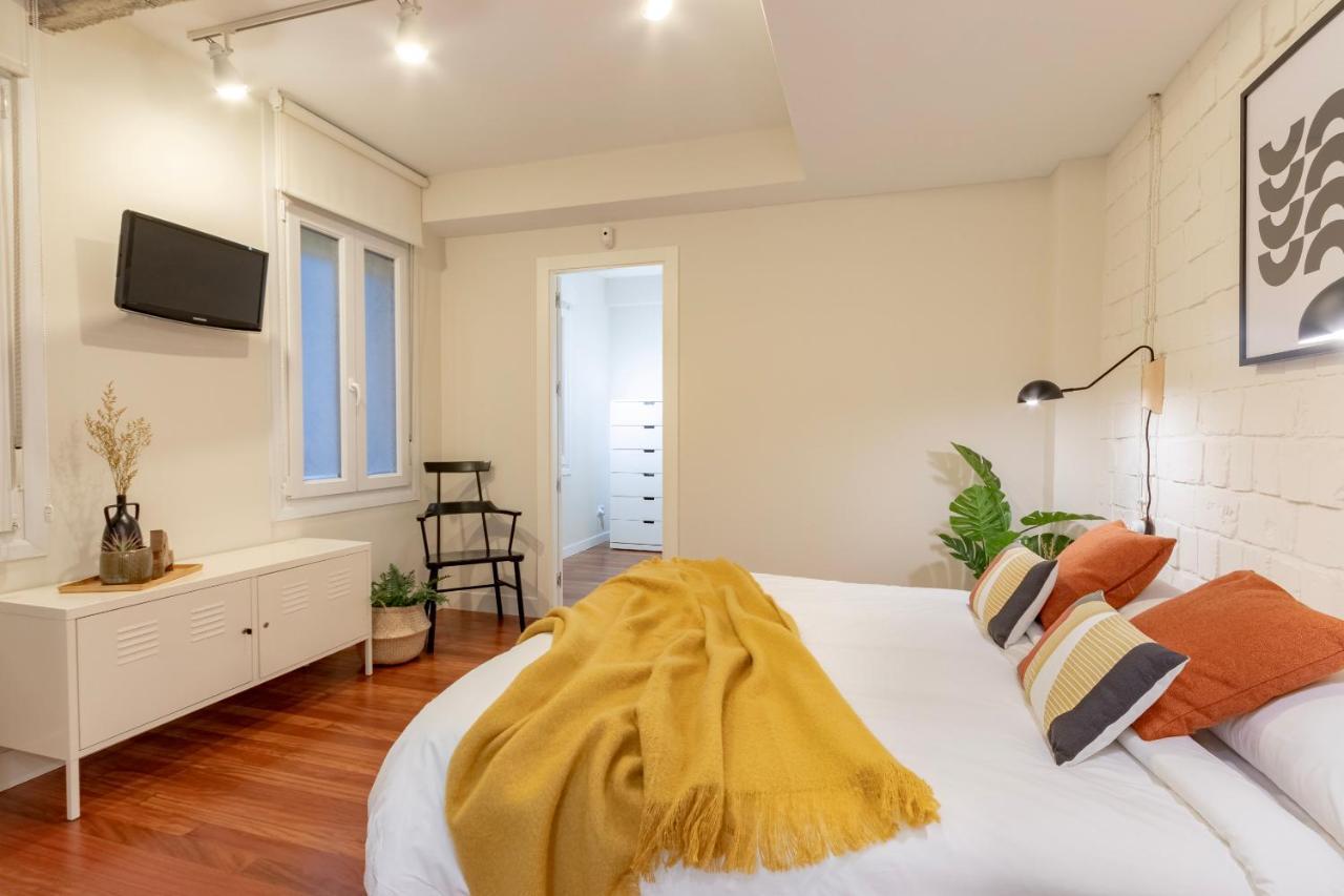 Gran Apartamento Con Estilo En El Centro De Bilbao Kültér fotó